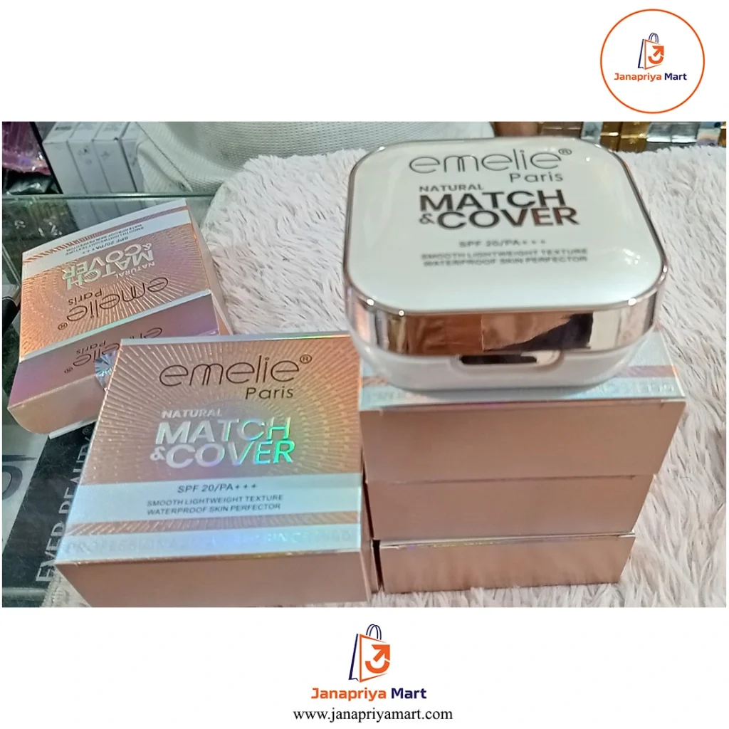 Emelie Paris Match and Cover Face Powder